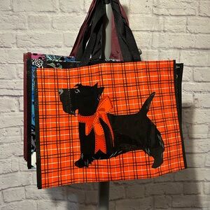 Vera Bradley  Market Tote Bundle of 5 totes Scottie Dog Medallion Leopard Swirl